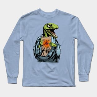 Raptor Jesus Long Sleeve T-Shirt